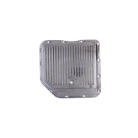 GM TH350 Finned Aluminum Transmission Pan, Stock Depth - Polished