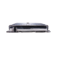 GM TH350 Finned Aluminum Transmission Pan, Stock Depth - Polished