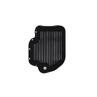 GM TH400 Finned Aluminum Transmission Pan, Stock Depth - Black