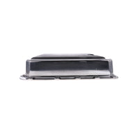 GM 700R4, 4L60, 4L60E, Finned Aluminum Transmission Pan, Stock Depth - Polished