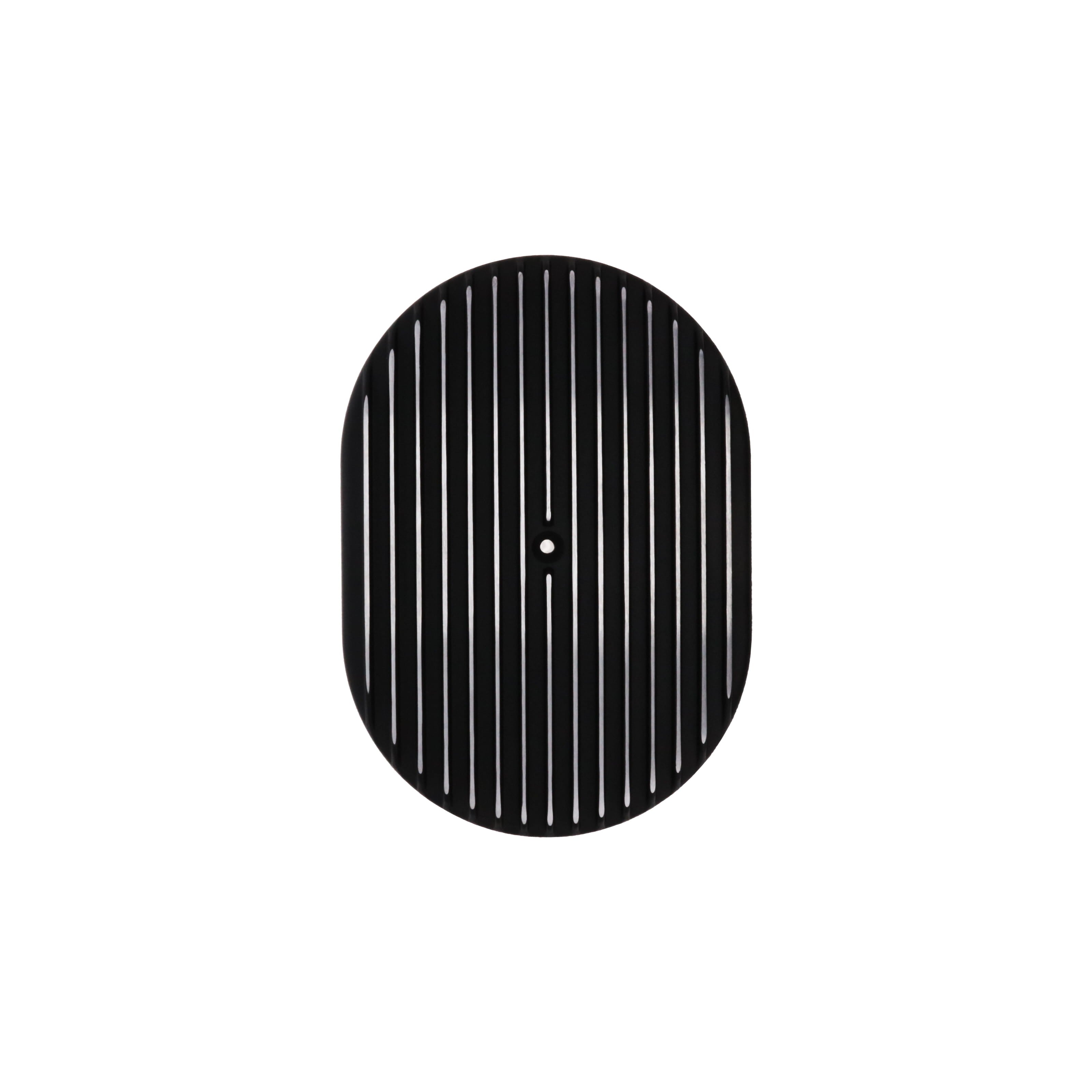 12″ X 2″ Full Finned Oval Aluminum Air Cleaner Kit, Paper – Top