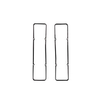 1958-1986 Chevy SB Valve Cover Gaskets 3/16" Black Neoprene with Steel Core