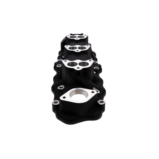 1949-1953 Ford Flathead Triple Deuce Aluminum Intake Manifold - Black