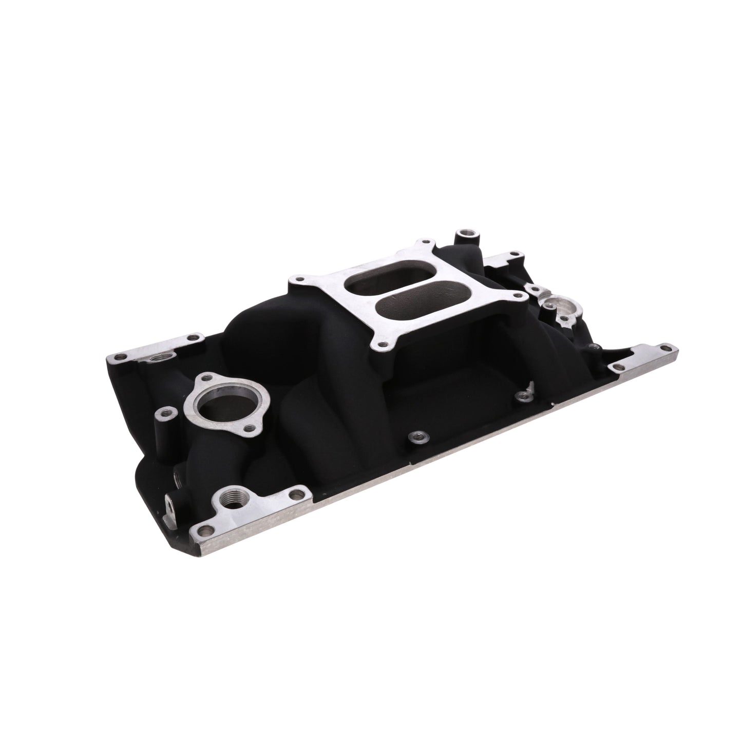 1996-2002 Chevy Small Block Vortec Aluminum Intake Manifold, Dual Plane - Black