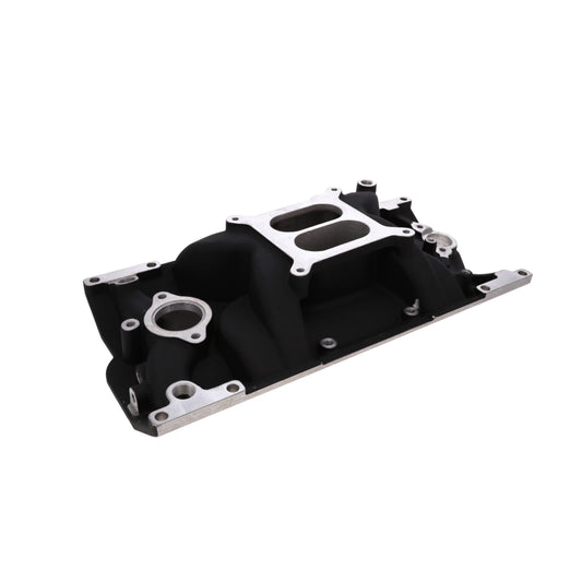 1996-2002 Chevy Small Block Vortec Aluminum Intake Manifold, Dual Plane - Black