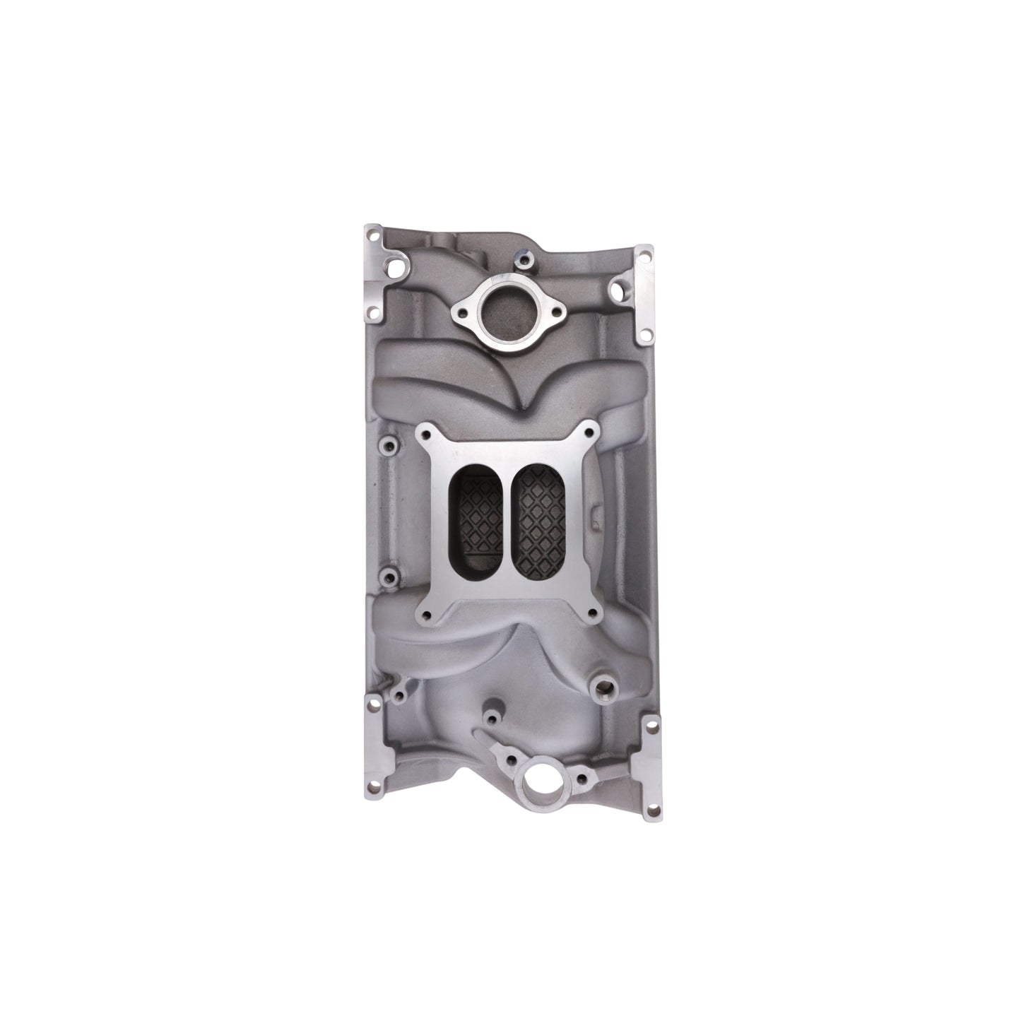 1996-2002 Chevy Small Block Vortec Aluminum Intake Manifold, Dual Plane - Satin