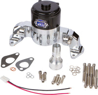 Ford 289-302-351W Small Block Electric Water Pump - 35 GPM - Chrome