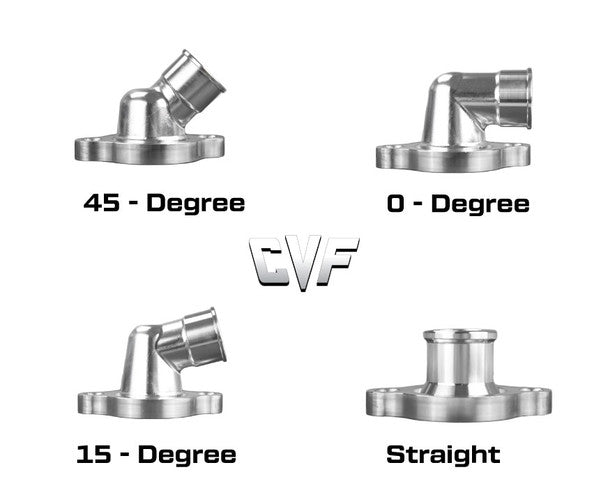 Billet Thermostat Housing - Polished
