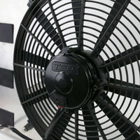 Top Street Performance Universal Single Fan 23 3/4" Fan Shroud Kit - close-up