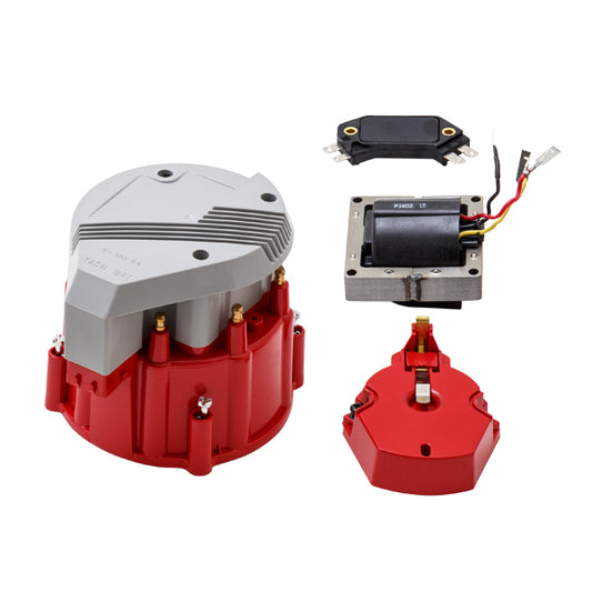Top Street Performance 8-Cylinder HEI Distributor Super Cap Tune-Up Kit - Gray - Distributor Tune-up Kit