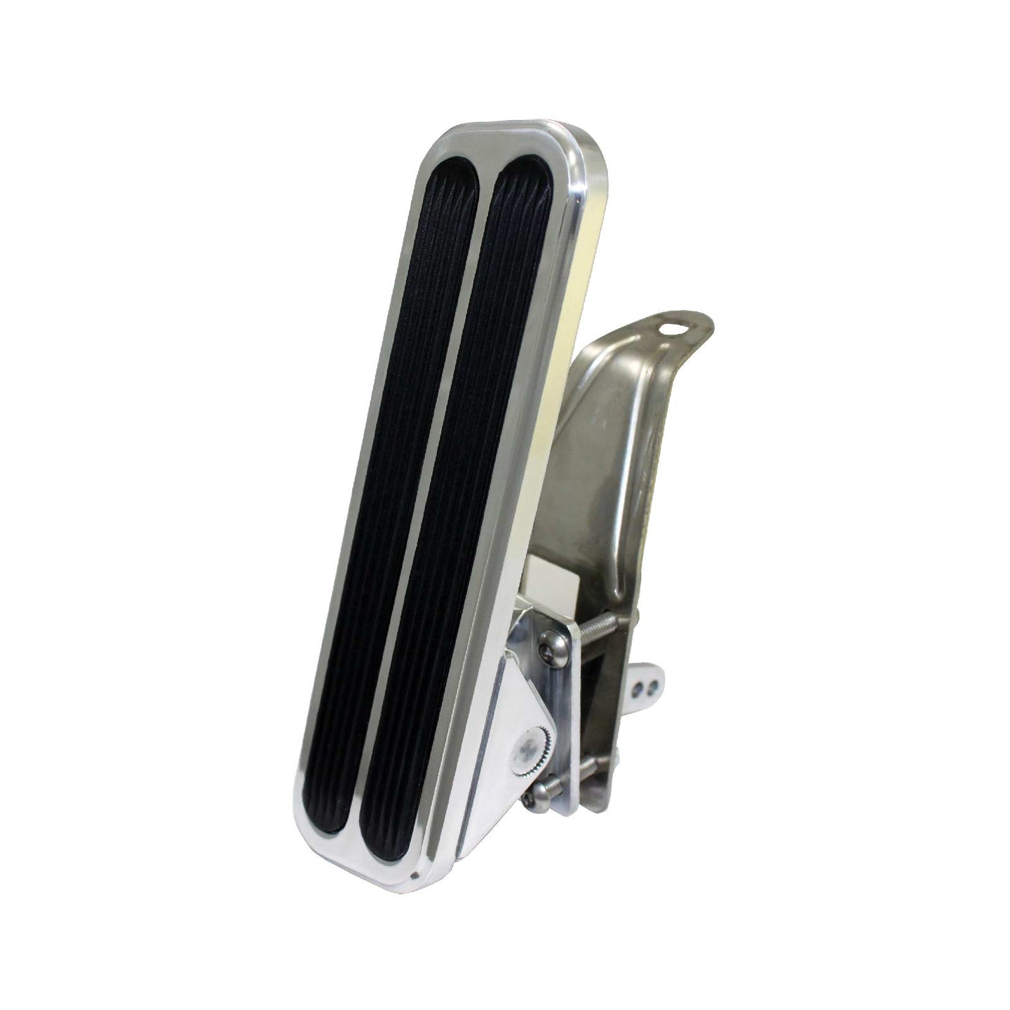 Top Street Performance Sp8234 2 x 7 in. Floor Mounted Polished Aluminum Gas Pedal