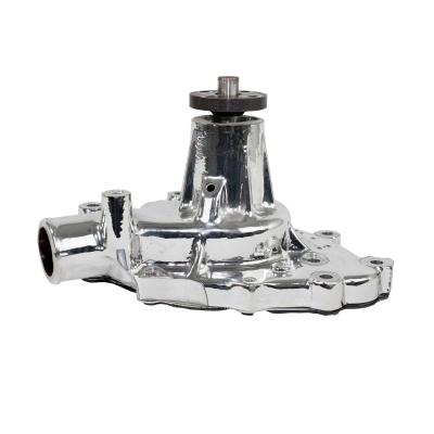 TSP_Water_Pump_Ford_Small_Block_Passenger_Inlet_Chrome_Side_HC8049