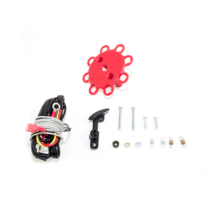TSP_Pro_Series_Ready_To_Run_Distributor_Chevy_Early_L6_Red_Retainer_JM7716