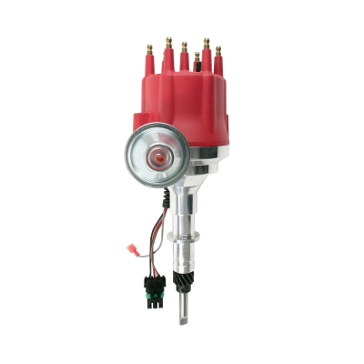 TSP_Pro_Series_Ready_To_Run_Distributor_Late_Chevy_L6_Red_JM7723