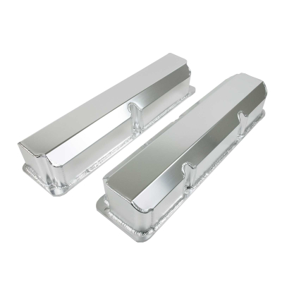 TSP_Fabricated_Valve_Covers_Ford_FE_V8_Short_Bolt_No_Breather_Holes_Clear_Anodized_JM8098-3