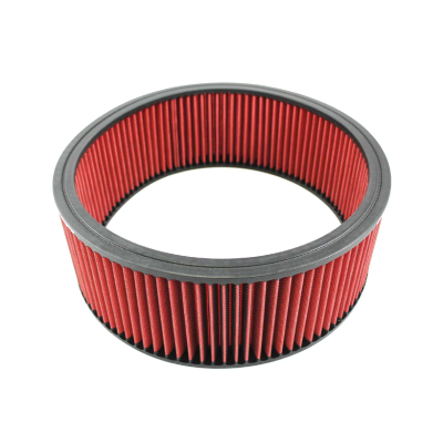 TSP_14x5_Round_Air_Filter_Element_Red_Washable_Synthetic_SP7145