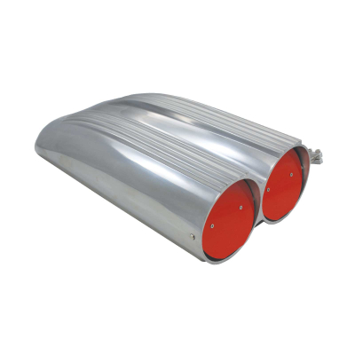 TSP_Flat_Base_Paper_Filter_Hood_Scoop_Air_Cleaner_Kit_Finned_Polished_Aluminum_Red_Flaps_SP8450